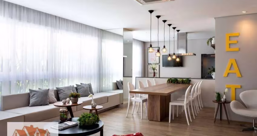 Luz apartamento a venda 1 dormitório |com 23m2 novo pronto para morar