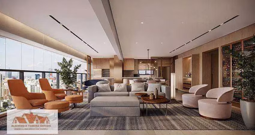Perdizes apartamento a venda 3 suítes 134m² 2 vagas novo pronto para morar  com lazer completo e excelente localização.