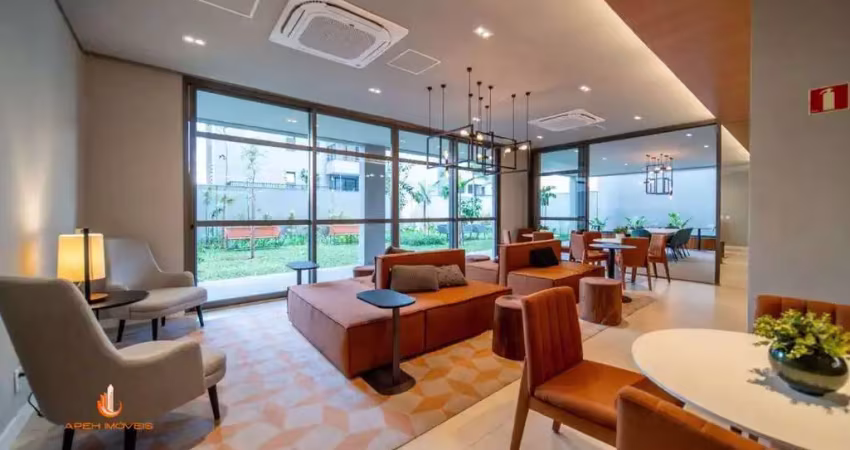 Brooklin apartamento a venda com 1 dormitório 32m2 novo pronto para morar!