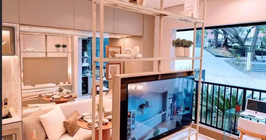 Vila olímpia apartamento studio a venda 1 dormitório 25m²  novo com lazer completo.