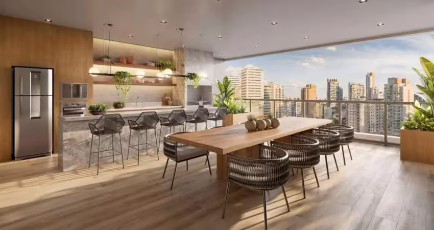 Aclimação apartamento studio a venda de 1 dormitório 26m² novo com lazer completo