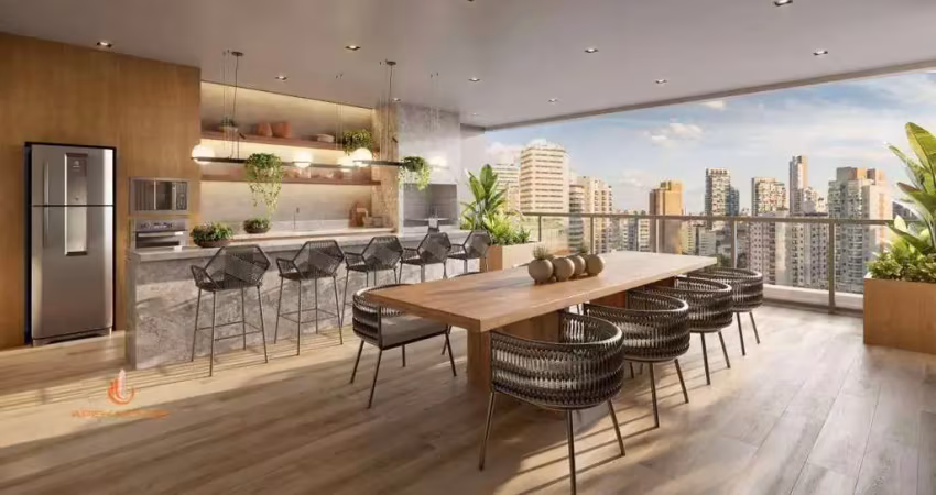 Aclimação apartamento studio a venda de 1 dormitório 26m² novo com lazer completo