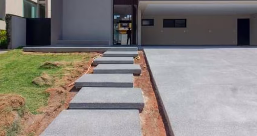 Casa A Venda  Em Condomínio Fechado Alphaville Com 4 Suítes  430m2  6 Vagas Nova Pronta P Morar Fino Acabamento