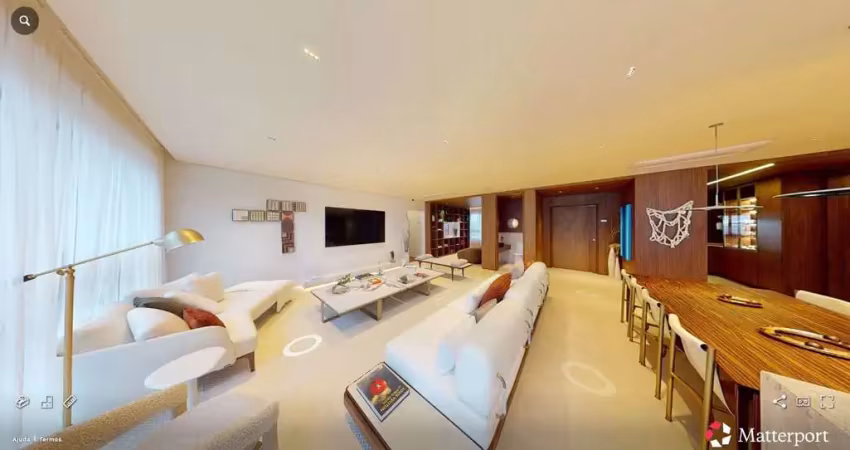 Paraiso apartamento a venda 3 dormitórios 133m² com 3 vagas novo com lazer completo