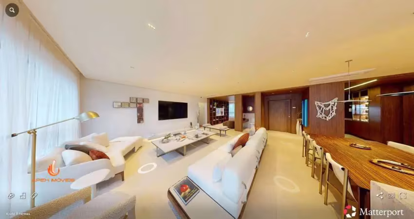 Paraiso apartamento a venda 4 dormitórios 3 suites 180m² 3 vagas novo com lazer completo