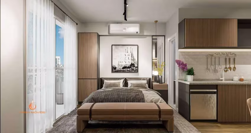 Pinheiros apartamento a venda 1 dormitório 29m²  novo com lazer completo!
