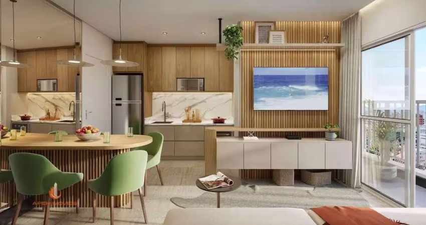 Chácara klabin apartamento a venda 2 dormitório 36m² novo com lazer completo