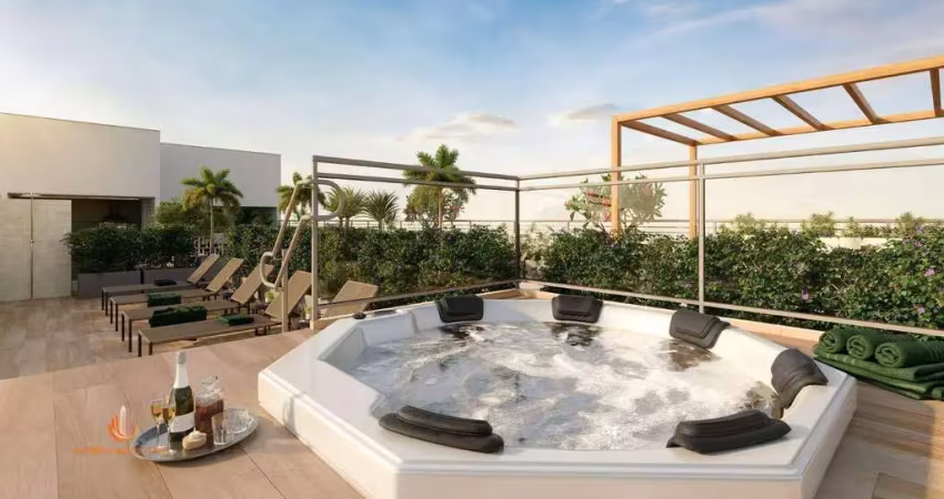 Apartamento a venda na água branca,2 dormitórios,área construída 32m²,com lazer completo !