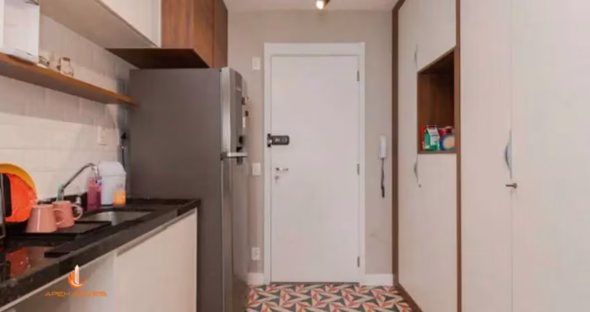 Santa cecilia apartamento a venda 1 dormitorio com 27m2 novo pronto para morar totalmente mobiliado