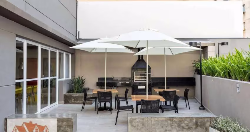 Se apartamento a venda 1 dormitorio com 25m2 novo pronto para morar com lazer completo