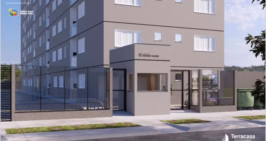 Lindo apartamento de 2 quartos na planta - Jardim Alvorada