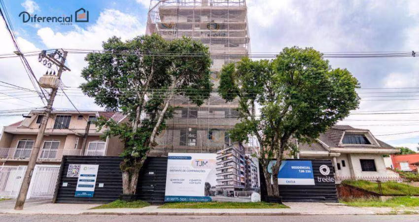 Apartamento à venda, 56 m² por R$ 493.802,52 - Capão Raso - Curitiba/PR