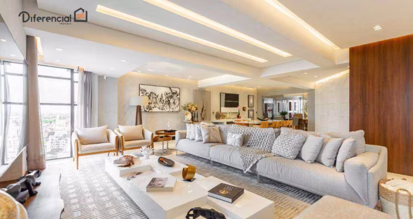 Apartamento com 3 dormitórios à venda, 305 m² por R$ 4.199.000,00 - Água Verde - Curitiba/PR