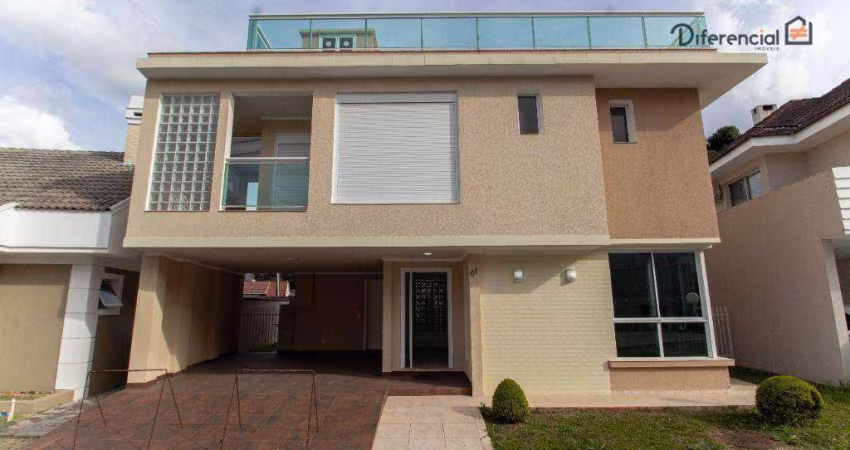Casa com 4 quartos, 4 suítes e 2 vagas à venda, 354 m² por R$ 1.820.000,00 - Santa Felicidade - Curitiba/PR