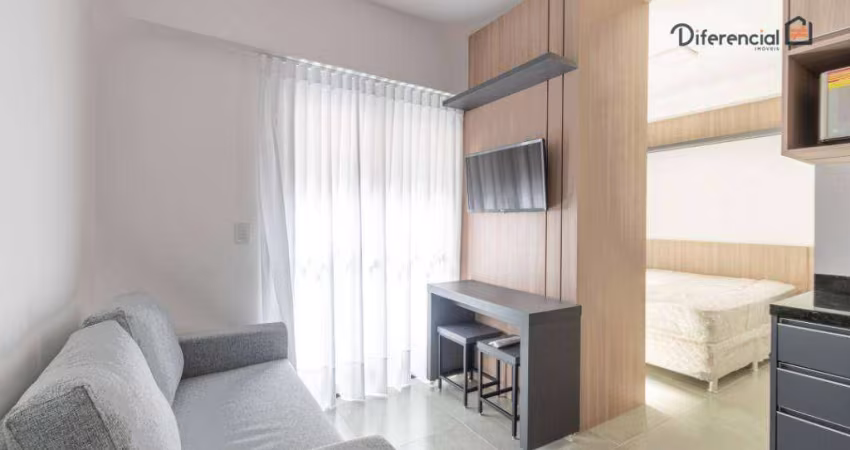 Studio para alugar, 24 m² por R$ 2.718,00/mês - Água Verde - Curitiba/PR