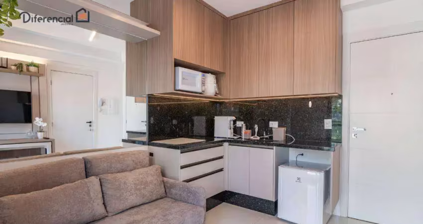 Apartamento com 1 dormitório à venda, 27 m² por R$ 399.000,00 - Água Verde - Curitiba/PR