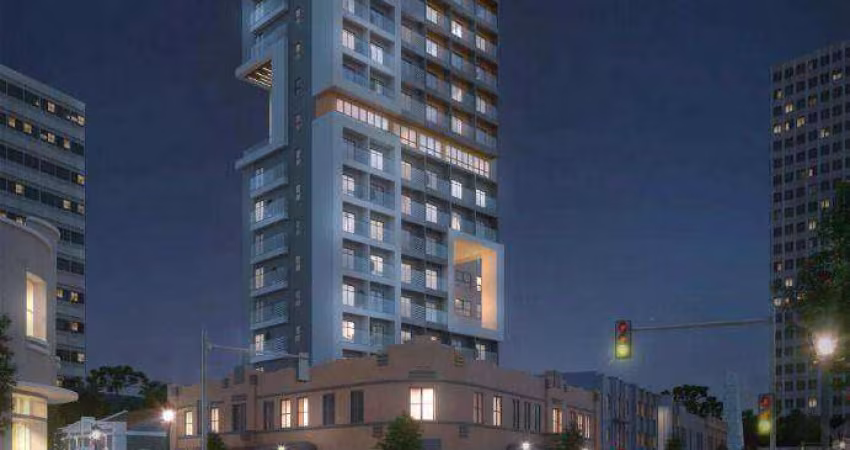 Studio com 1 dormitório à venda, 24 m² por R$ 321.100,00 - Centro - Curitiba/PR