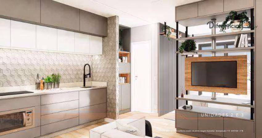 Apartamento à venda, 28 m² por R$ 294.527,78 - Alto da Rua XV - Curitiba/PR
