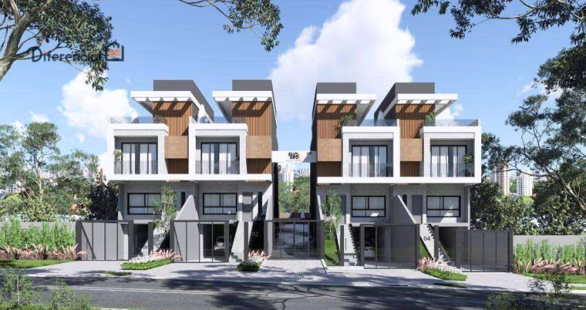 Sobrado com 3 dormitórios à venda, 260 m² por R$ 1.873.562,40 - Água Verde - Curitiba/PR
