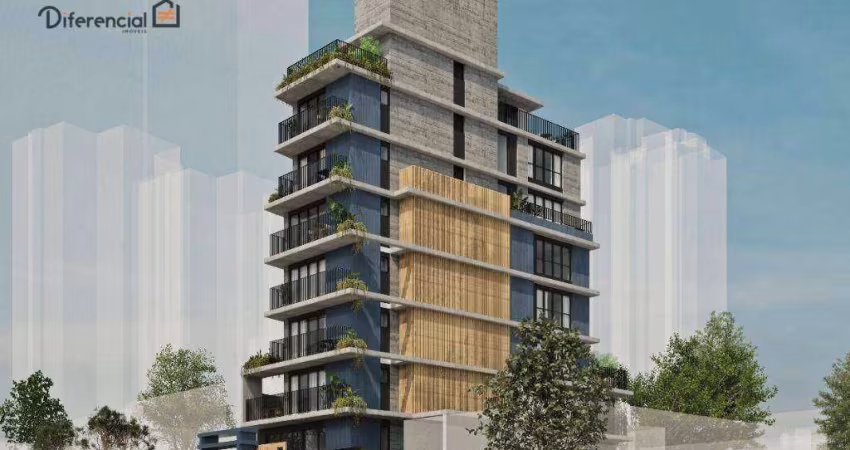 Studio com 1 dormitório à venda, 20 m² por R$ 319.000,00 - Água Verde - Curitiba/PR