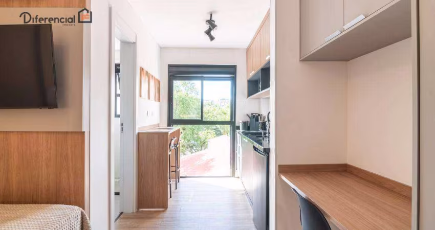 Studio com 1 dormitório à venda, 17 m² por R$ 259.000,00 - Agua Verde - Curitiba/PR