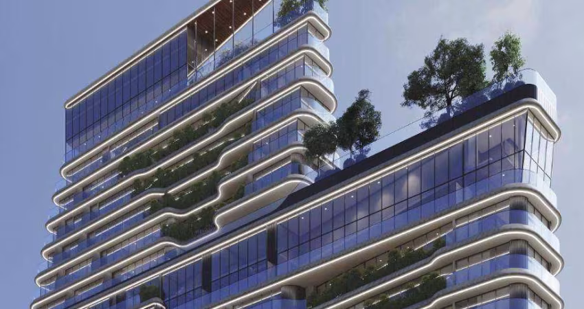 Studio com 1 dormitório à venda, 21 m² por R$ 351.360,00 - Água Verde - Curitiba/PR
