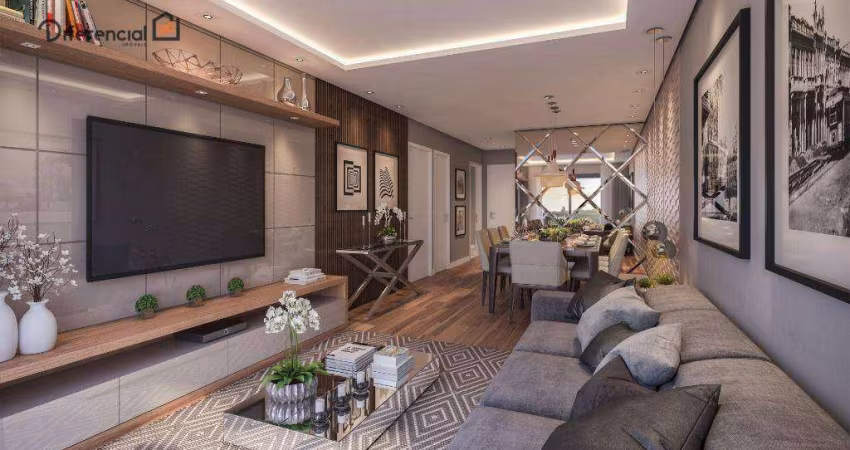 Apartamento Garden à venda, 113 m² por R$ 1.280.000,00 - Ahú - Curitiba/PR