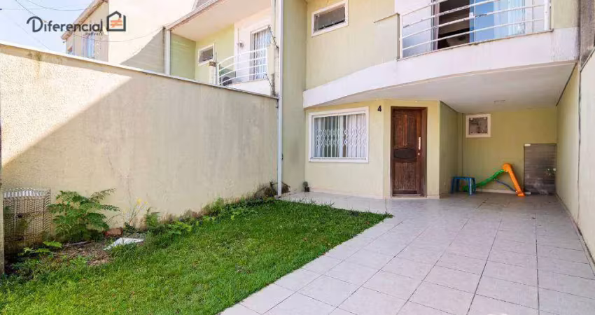 Sobrado, 142 m² - venda por r$ 640.000,00 ou aluguel por r$ 4.103,17/mês - tingui - curitiba/pr