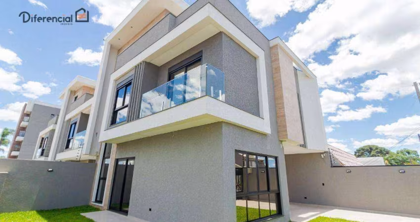 Sobrado com 3 dormitórios à venda, 213 m² por R$ 1.390.000,00 - Santa Quitéria - Curitiba/PR