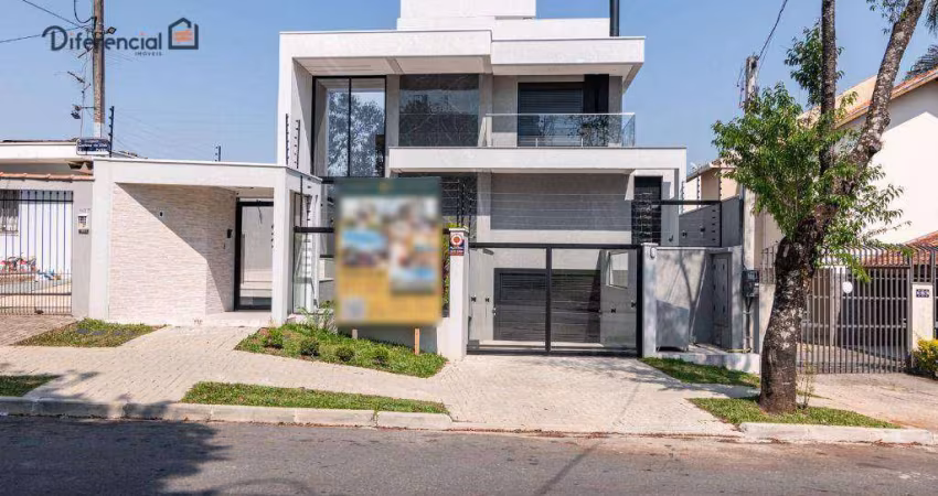 Sobrado com 3 dormitórios à venda, 187 m² por R$ 1.390.000,00 - Santa Quitéria - Curitiba/PR
