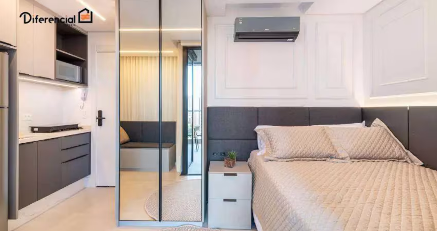 Studio com 1 dormitório para alugar, 22 m² por R$ 3.965,00/mês - Batel - Curitiba/PR