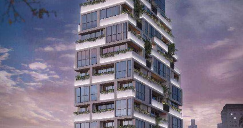 Apartamento Studio a Venda no Batel com 30,02 m² por R$ 534.848,33