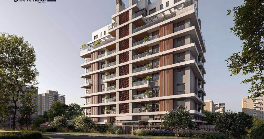 Cobertura com 3 dormitórios à venda, 255 m² por R$ 3.939.705,85 - Vila Izabel - Curitiba/PR