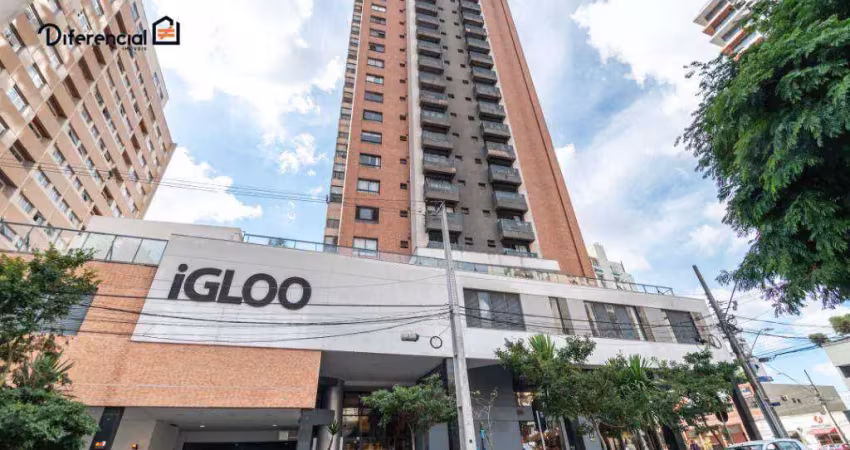 Apartamento com 2 dormitórios à venda, 62 m² por r$ 674.500,00 - agua verde - curitiba/pr