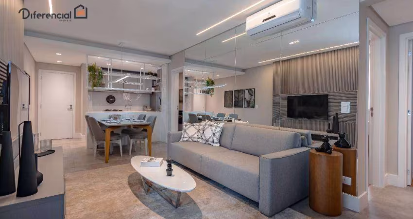 Apartamento com 3 dormitórios à venda, 95 m² por R$ 1.212.387,64 - Batel - Curitiba/PR