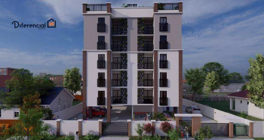 Apartamento à venda, 52 m² por R$ 441.957,05 - Santa Quitéria - Curitiba/PR