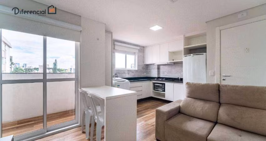 Studio para alugar, 37 m² por R$ 2.411,60/mês - Alto da Rua XV - Curitiba/PR
