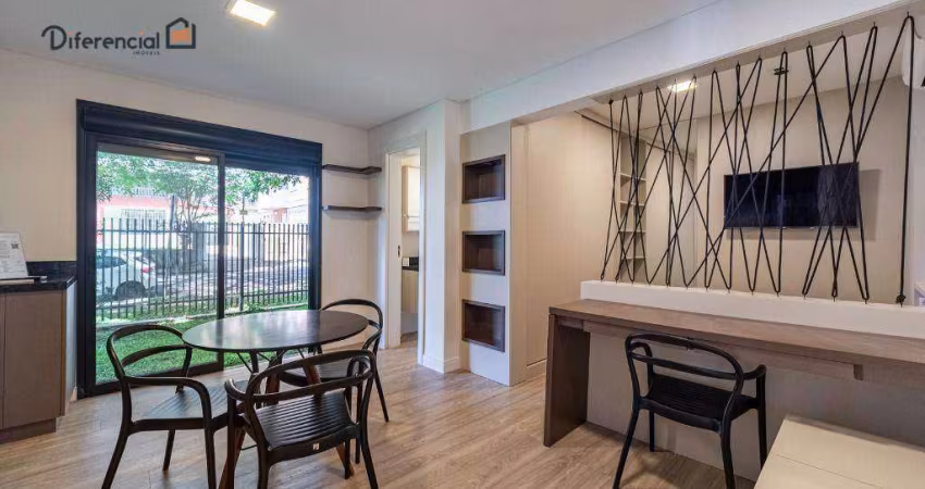 Studio com 1 dormitório à venda, 27 m² por R$ 380.000,00 - Água Verde - Curitiba/PR