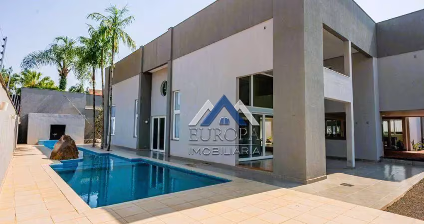 Sobrado à venda, 550 m² por r$ 3.000.000,00 - mediterrâneo - londrina/pr