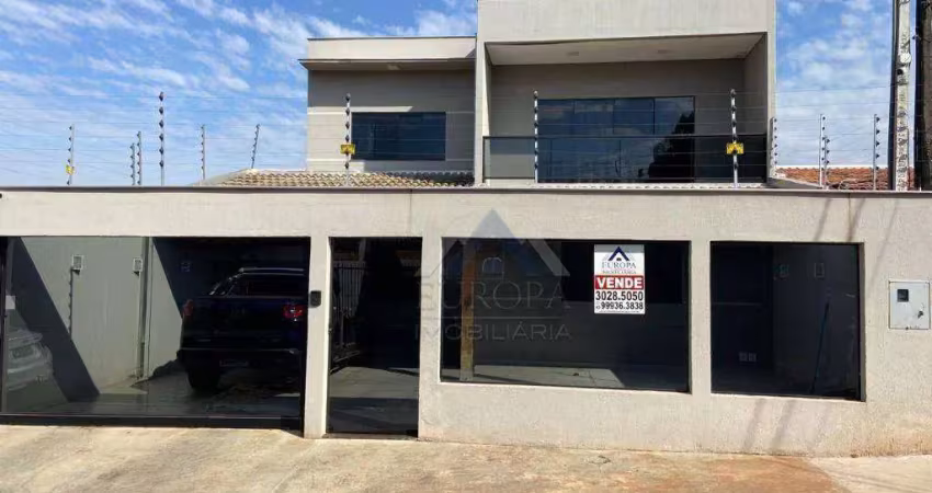 Sobrado com 3 dormitórios à venda, 170 m² por r$ 600.000,00 - jardim planalto - londrina/pr