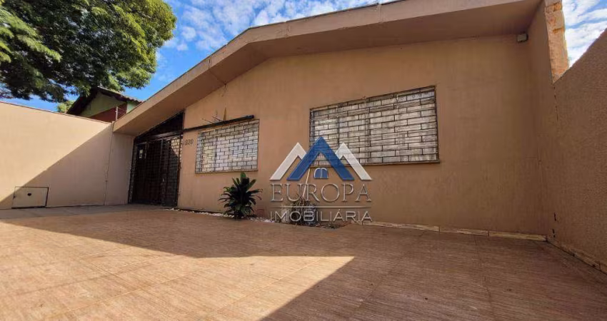 Casa com 3 dormitórios, 355 m² - venda por R$ 950.000,00 ou aluguel por R$ 3.800,01/mês - Centro - Londrina/PR
