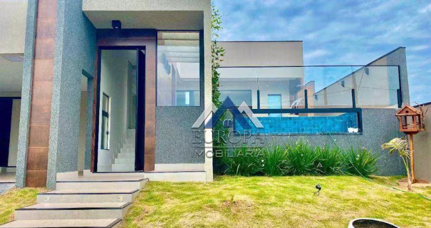 Casa com 3 dormitórios, 180 m² - venda por R$ 1.600.000 ou aluguel por R$ 6.000/mês - Jardim Tarobá - Cambé/PR