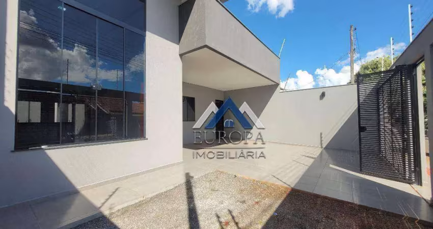 Casa com 3 dormitórios à venda, 112 m² por R$ 550.000,00 - Jardim Planalto - Londrina/PR