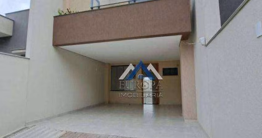 Sobrado bairro Sabará,  com 3 dormitórios à venda, 88 m² por R$ 559.000 - Sabará I - Londrina/PR