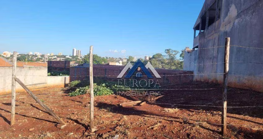 Terreno à venda, 305 m² por R$ 150.000,00 - Jardim Império do Sol - Londrina/PR