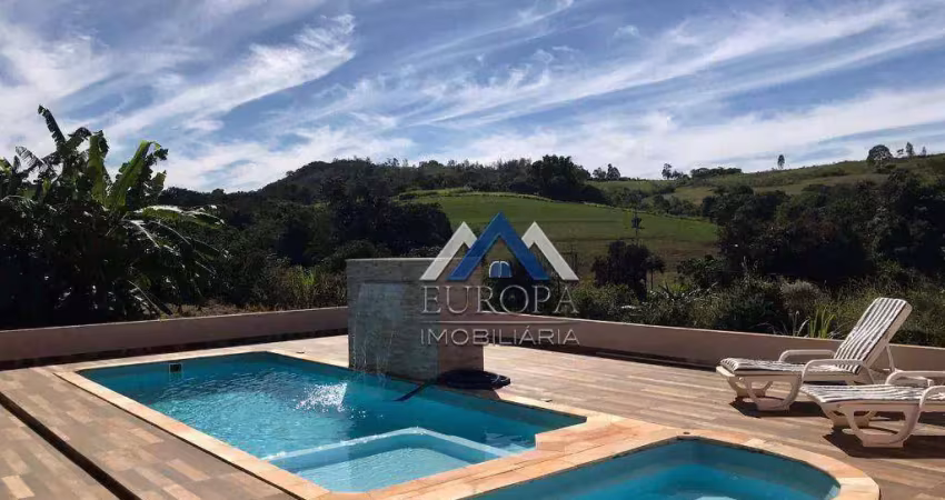 Chácara com 3 dormitórios à venda, 5814 m² por r$ 1.150.000,00 - itauna - ibiporã/pr