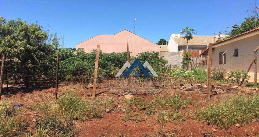 Terreno à venda, 250 m² por R$ 120.000,00 - Parque Industrial - Sarandi/PR