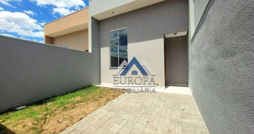 Casa com 3 dormitórios à venda, 87 m² por r$ 370.000,00 - jardim são paulo - londrina/pr