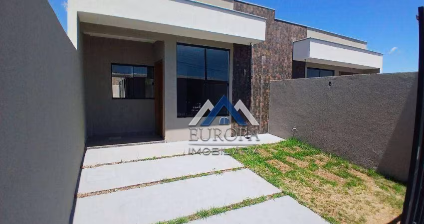 Casa com 2 dormitórios à venda, 61 m² por R$ 265.000,00 - Conjunto Farid Libos - Londrina/PR