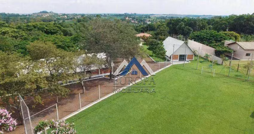 Chácara com 20 dormitórios, 10000 m² - venda por r$ 2.400.000,00 ou aluguel por r$ 20.000,00/mês -  distrito espírito santo - londrina/pr